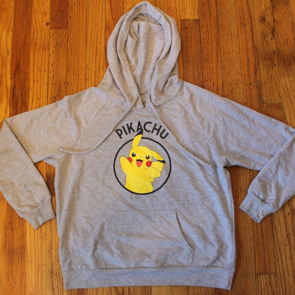 Pikachu Nintendo long sleeve hoodie